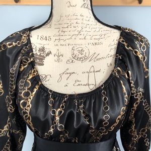 Silky GUESS dress with chain detail